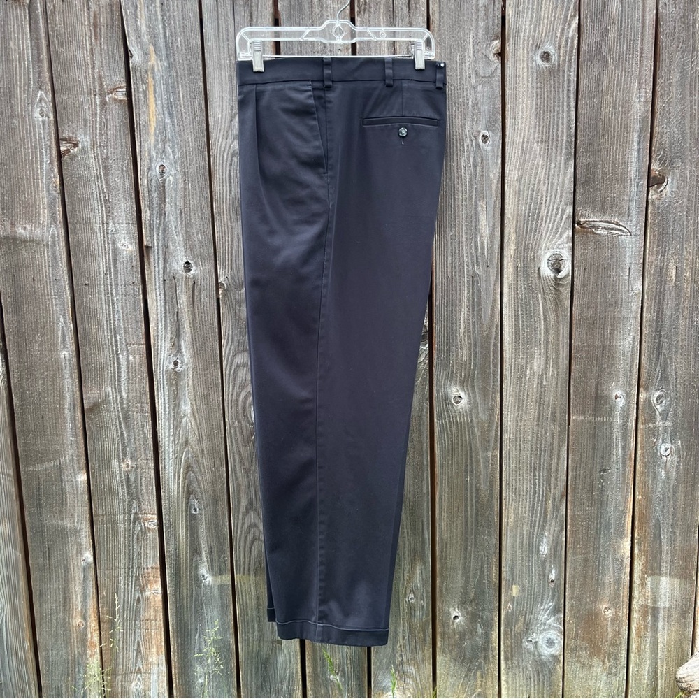 Roundtree & Yorke travelsmart core comfort black dress pants size 46
